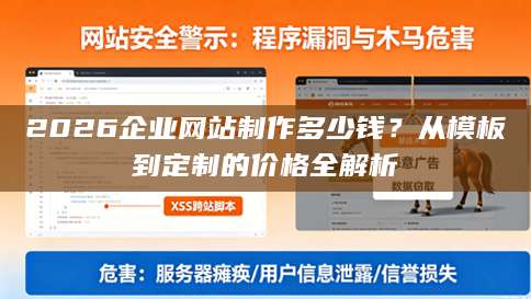 2026企业网站制作多少钱？从模板到定制的价格全解析