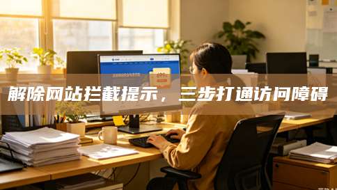 解除网站拦截提示，三步打通访问障碍