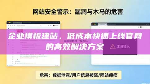 企业模板建站，低成本快速上线官网的高效解决方案