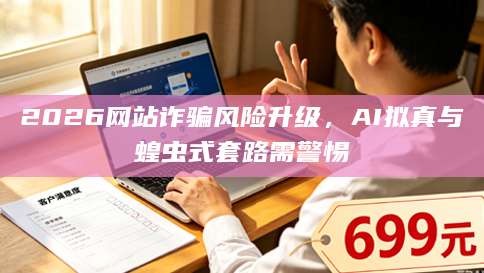 2026网站诈骗风险升级，AI拟真与蝗虫式套路需警惕