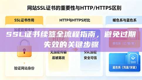 SSL证书续签全流程指南，避免过期失效的关键步骤