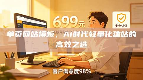 单页网站模板，AI时代轻量化建站的高效之选
