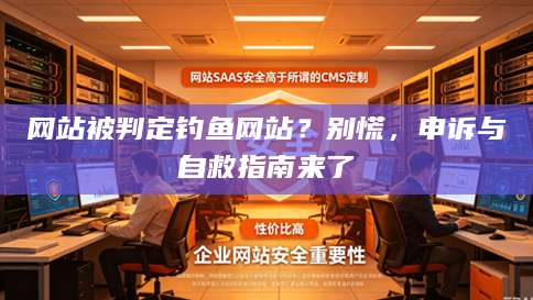 网站被判定钓鱼网站？别慌，申诉与自救指南来了