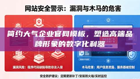 简约大气企业官网模板，塑造高端品牌形象的数字化利器